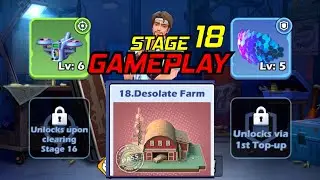 Zombie Waves | Stage 18 Full Gameplay