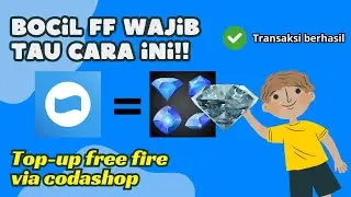 Bocil FF Wajib Tau Cara Ini!!! Top up diamond via Codashop diskon berlimpah😱😱😱