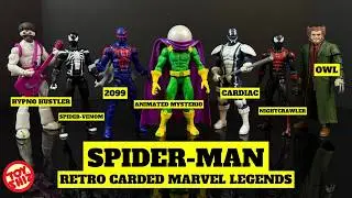2025 NEW SPIDER-MAN THE ANIMATED SERIES RETRO CARDED WAVE | Marvel Legends | Hasbro