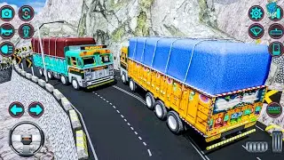 Indian Truck Offroad Cargo Sim | Indian Mountain Heavy Cargo Truck Driving Game Android Gameplay