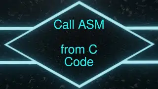 Use ASM in C Programs - Based Programming