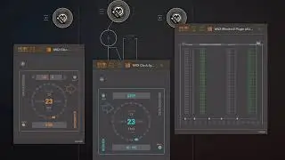 MIDI SWEET: MIDI Clock Sync / MIDI Monitor2 (Audio Units) - AUM BUG