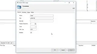 Creating Concessions / Merchandise Catalog Items