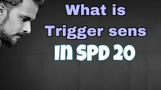 Spd 20 | What is Trigger Sens? | ट्रिगर सेन्स क्या है ?