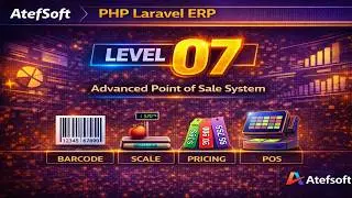 830 - بداية تفعيل عمل ميزان الباركود وقراته بالنظام - مشروع مبيعات لارافيل php laravel #laravel