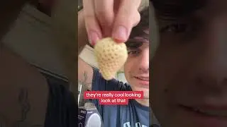 White Strawberries!