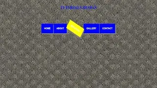 3D transform navigation with tml and css | Tutorials Design