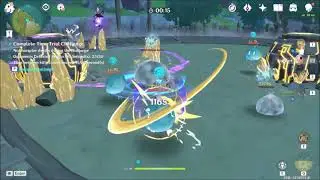 [Genshin Impact] Contending Tides Event - All Extreme Challenges (Guaranteed Units Only)