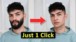 How to Remove Beard From Photo Using AI (FREE)