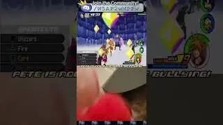 Pete Bullied in KH2 Mod! #shorts #sora #kingdomhearts #gaming #rpg #foryou #fyp #mods