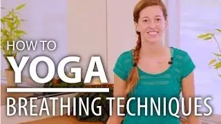 Yoga for Beginners - Breathing Techniques. Easy Relaxing Yoga.