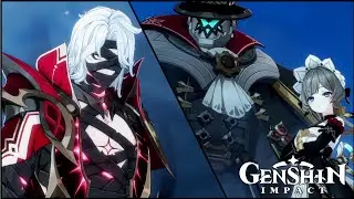 Even Sandrone cannot beat Rerir(Khaenri'ah's Five Sinners) | Cutscene | Genshin Impact