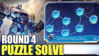 DAY 4- TO THE STAR PUZZLE SOLVING | MOBILE LEGENDS FREE SKIN