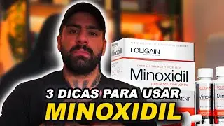 3 DICAS PARA USAR MINOXIDIL 2024 | BARBA PRETA