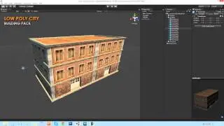 Low Poly City Building Pack - Unity Game Engine