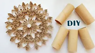A great idea that can be made with toilet paper rolls! Do it yourself 🔥| Craftee