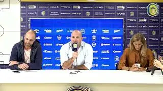 Anuncio de la Comisión Directiva de Rosario Central en Arroyo Seco