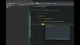 Number Pattern Program in Java | Right Aligned Number Pyramid Pattern Printing