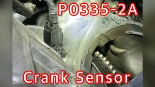 Toyota Corolla 2.0L Crankshaft Position Sensor Code P0335-2A - Easy 10 Minutes Job