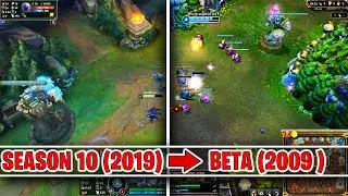 Evolution of League of Legends 2009 -2019 ( From Beta to Season 10 )