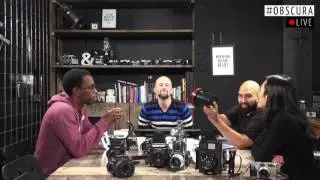 Jarmal Martis, Jimmy on the RUN en Richard Terborg talking about Analoge Photography obscuraLIVE 43