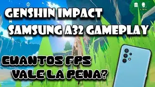 genshin impact samsung a32 gameplay