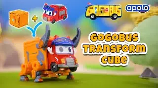 Mainan Gogobus Transform Cube: Mobil jadi Hewan!