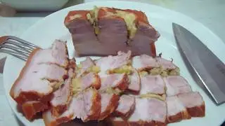 Сало в луковой шелухе . Проверено годами !