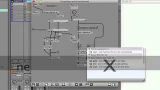 Ableton Max For Live, build a tempo synced Arpeggiator tutorial