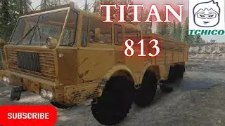 SNOWRUNNER : Voici le Tatra Origine Mod !!!!! Titan T813