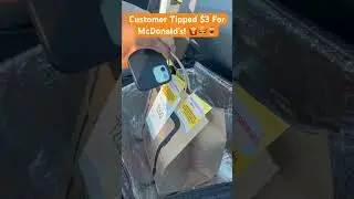 SkipTheDishes Customer Tipped $3 For McDonald’s! 🍟🍔🥤🚗 #shorts #fooddelivery #gigworker #gigwork