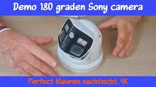 Unieke 180° Sony beveiligingscamera ontwikkeld door Dirk