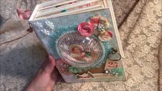 Snow Globe Mini Album Tutorial