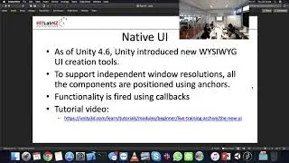MHIT 603: Prototyping - Lecture 14 (11/04/19) - Unity