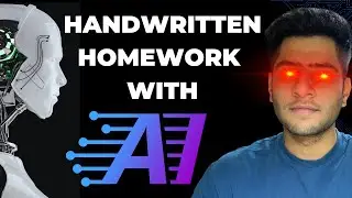 This AI Will Do Handwritten Homework For You | ChatGPT