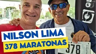 NILSON LIMA completa 378 maratonas de olho nas 400