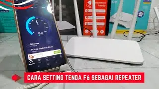 How to Set Up the Tenda F6 as a Repeater to Expand the Telkomsel Orbit Modem Network