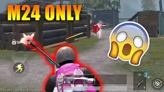 PUBG MOBILE TDM M24 SNPING!!! M24 vs AR 😱