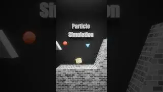 A quick short made using particle simulation in blender 