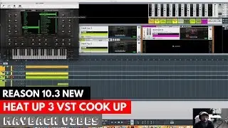 PROPELLERHEAD REASON 10.3 | INITIAL AUDIO HEAT UP 3 VST BEAT COOKUP WALKTHROUGH 🔥