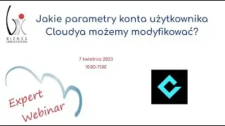 Parametry konta użytkownika Cloudya