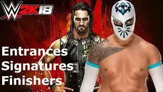 WWE 2K18 Sin Cara: Entrance/Signatures/Finishers
