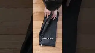 How to Fold Your Pants and Jackets for Travel!