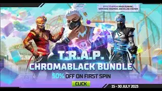 T.R.A.P. Chromablack Bundle - Garena Free Fire EU