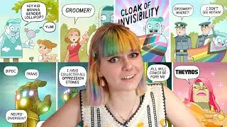 feminist comic turned terf - sinfest