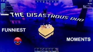The Disastrous Duo funniest moments in Apocalypse Rising 2 !!! (Roblox)
