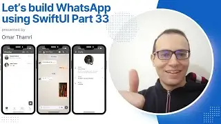 SwiftUI WhatsApp Clone - Firebase - Part 33 - Send Emoji Icons