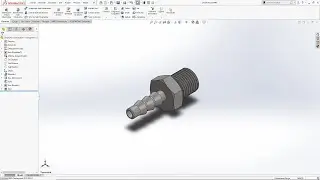 SolidWorks2023 Örnek Çizim-Hortum Jakı 