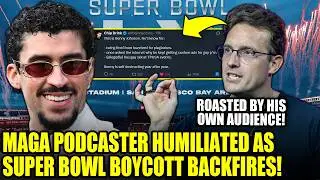 MAGA Influencer ROASTED By His Own Audience For Super Bowl Boycott