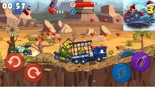 Car Eats Car 3 - Evil Cars - Gameplay Walkthrough Part 1 (iOS, Android)